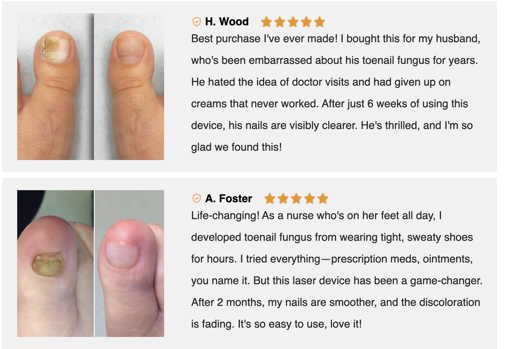 Welnax BioClear Customer Testimonials 2