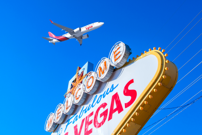 Lynx Air arrives in Las Vegas