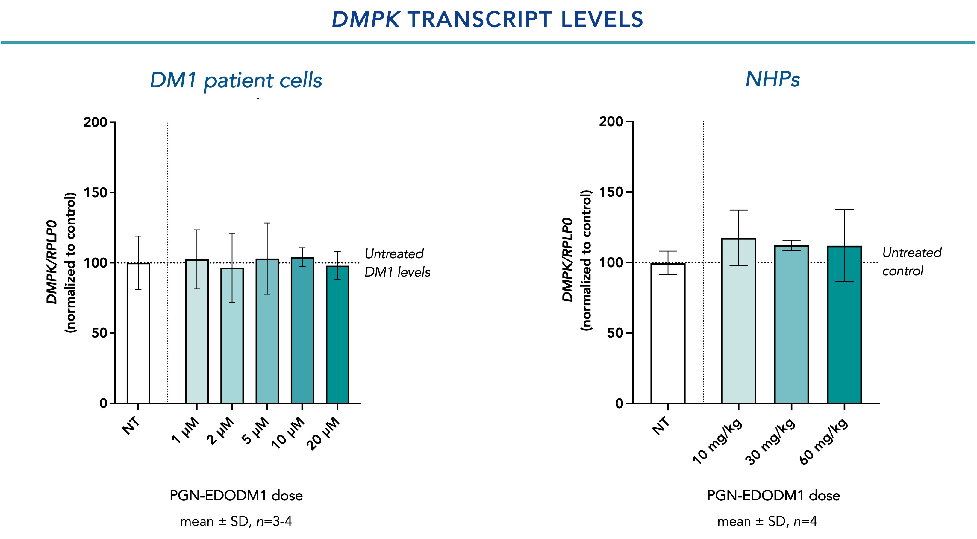 DMPK Transcript Levels