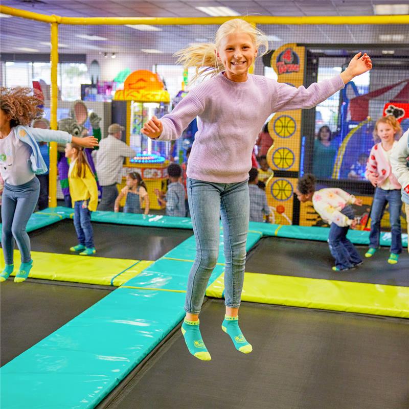 New Chuck E. Cheese Trampoline Zone