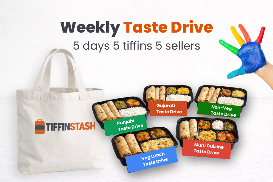 TiffinStash Weekly Taste Drive