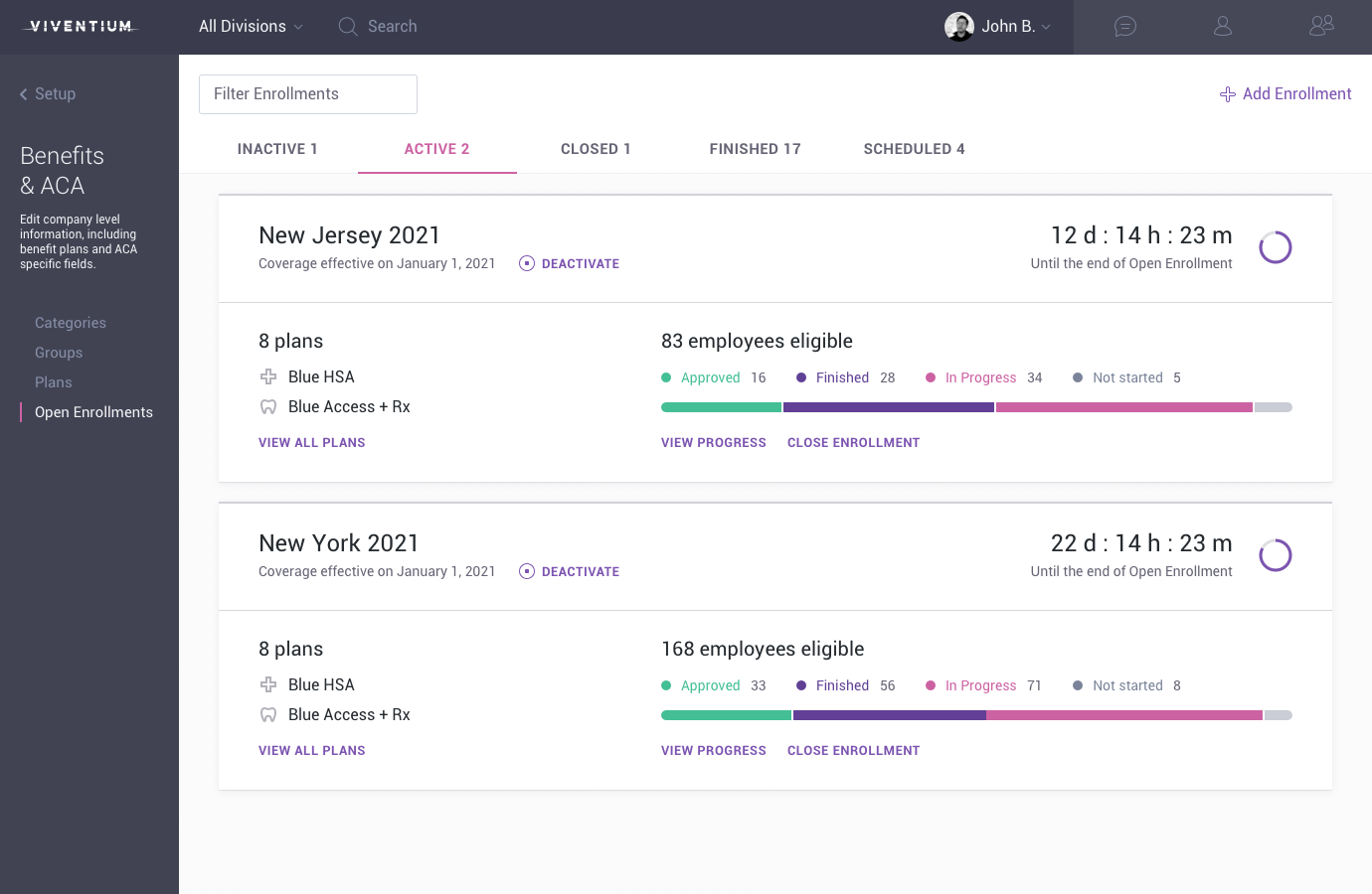 Viventium Introduces Benefits Administration to Their Suite of HCM Solutions, Providing a Seamless Experience During Open Enrollment