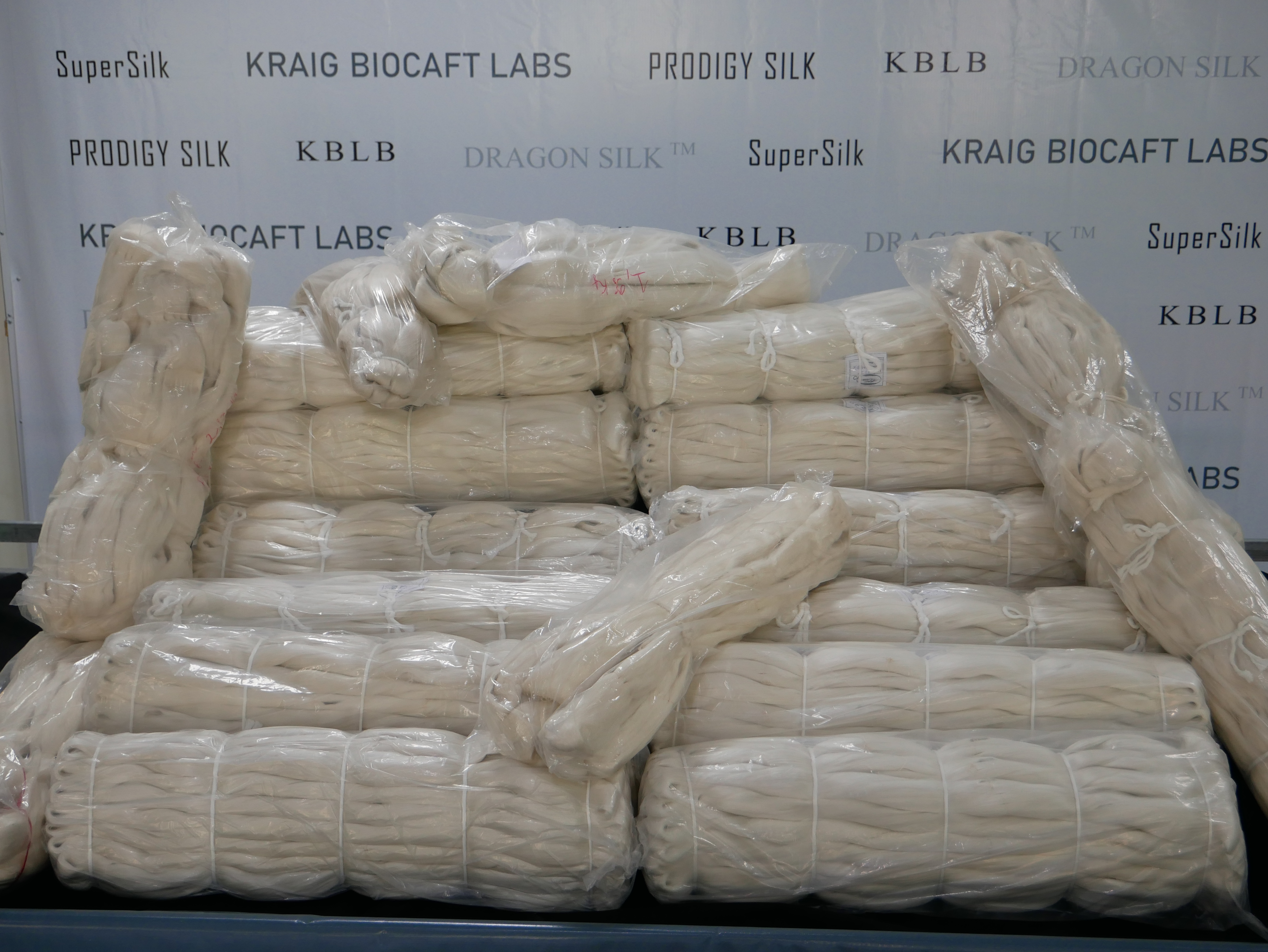 KBLB reeled recombinant spider silk