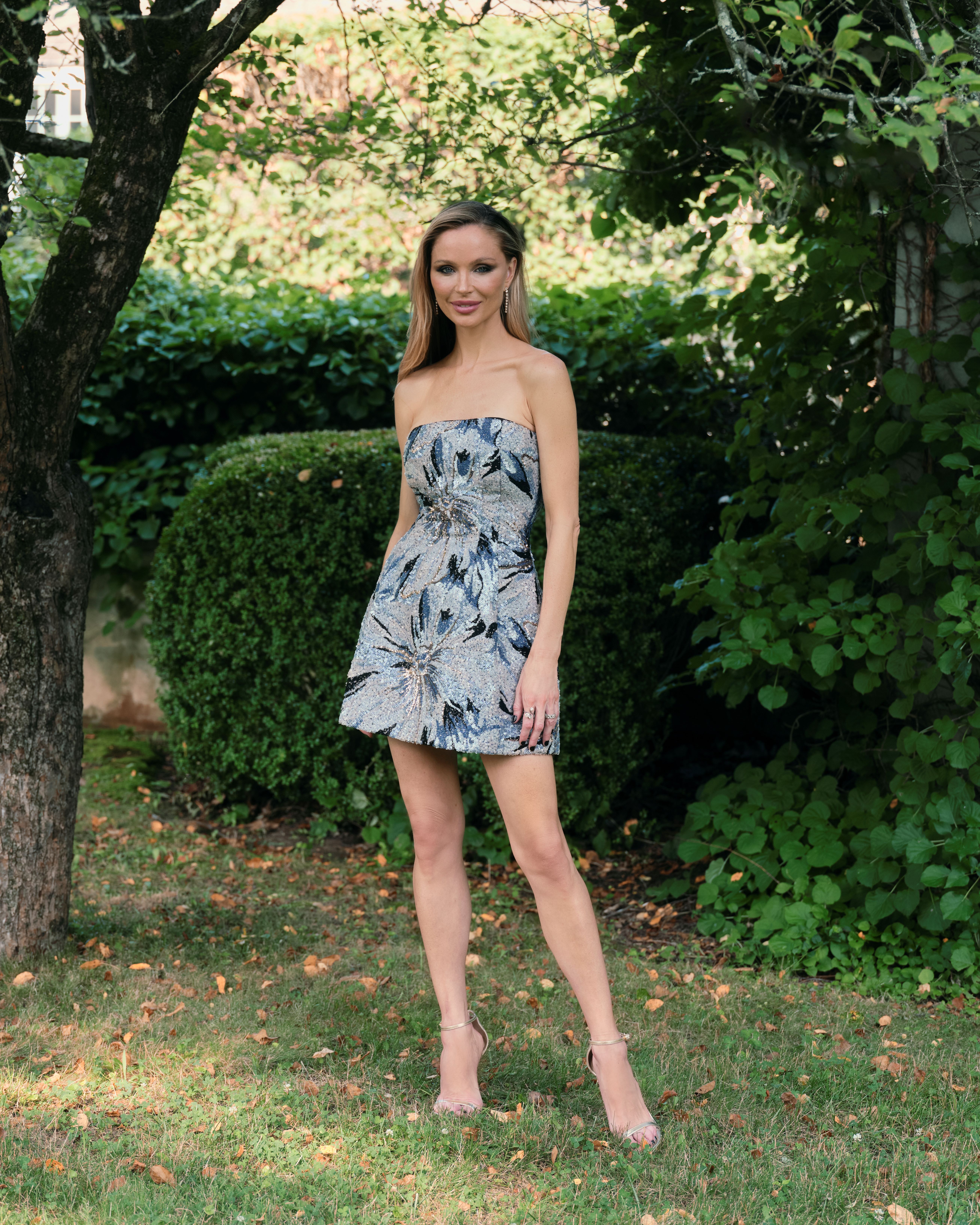Muse by Marchesa created by Georgina Chapman is available exclusively at Dillard's.