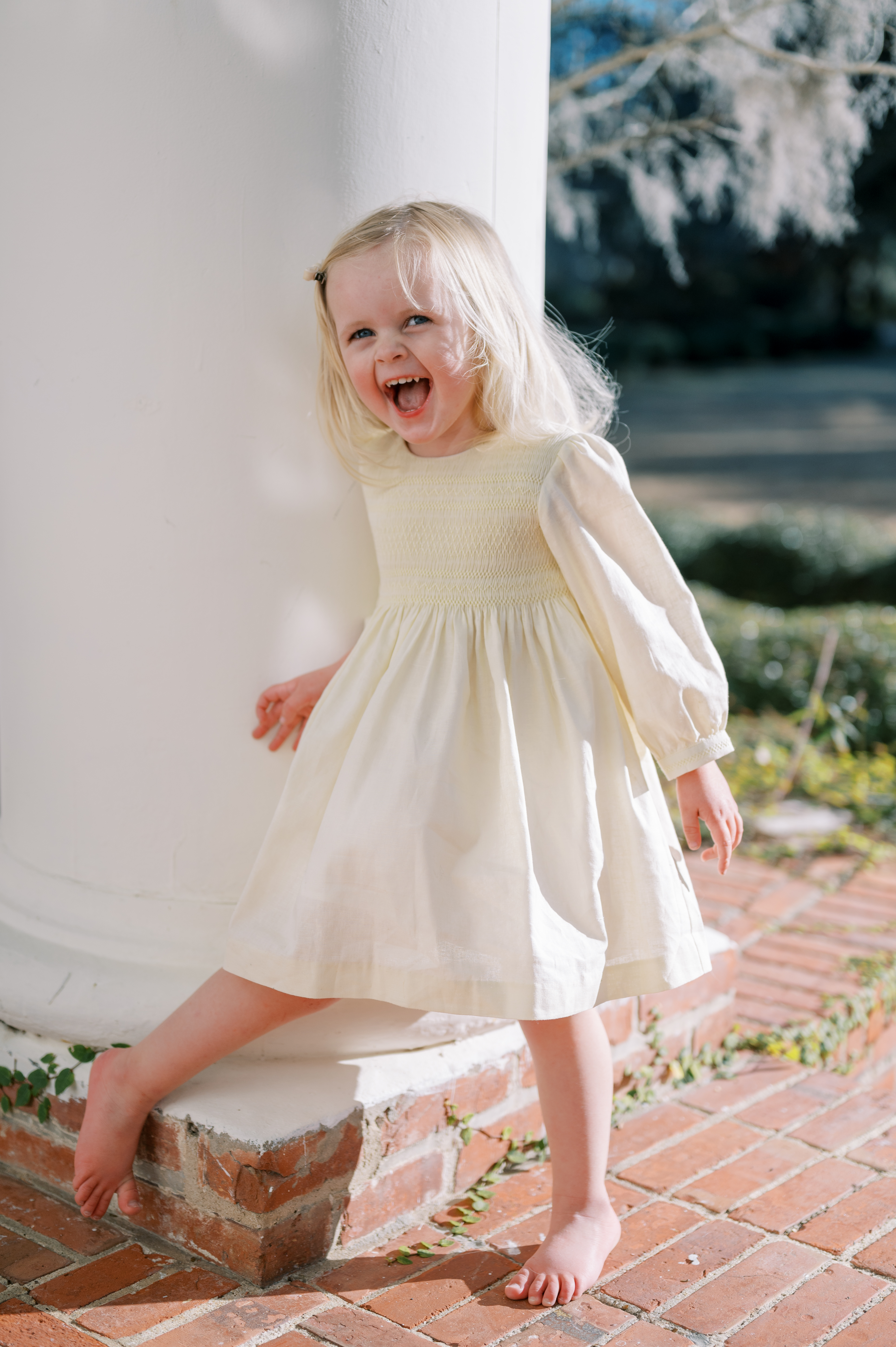 The Margaret Dress from Kristin Ellen Hockman X Edgehill is available exclusively at Dillard's.