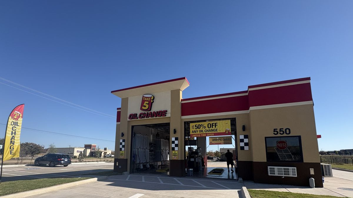 New Forney, TX Take 5 Oil Change Shop