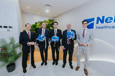 Nelipak Technical Development Center ribbon cutting