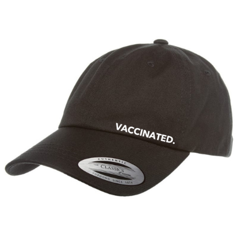 VACCINATED. Hat
