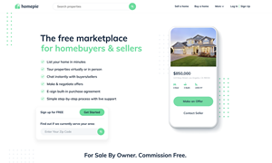 Homepie: Free Listing, Free Contract, Sell Your Home By Owner