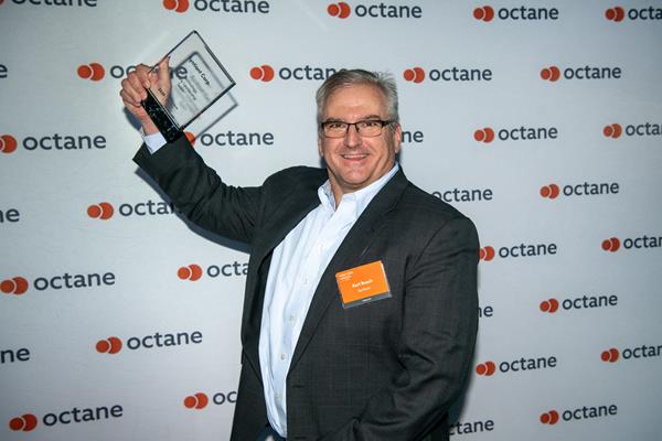 Octane-HTA 2021- Kurt Busch with award