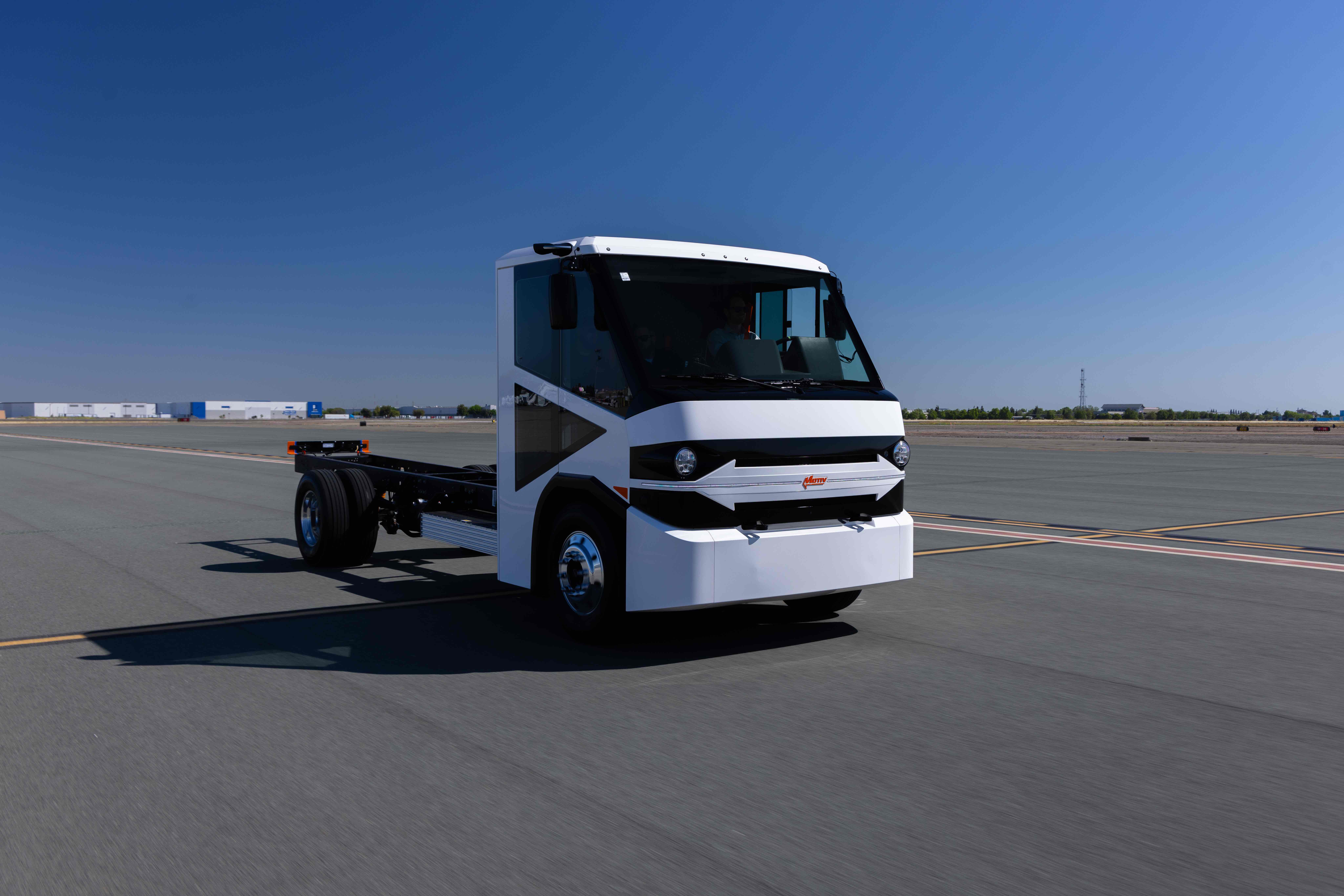 Motiv Electric Trucks ran its new Argo truck through its paces at the Stockton Metropolitan Airport before launching it at the ACT Expo in Las Vegas.