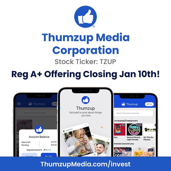 Thumzup Media Corporation