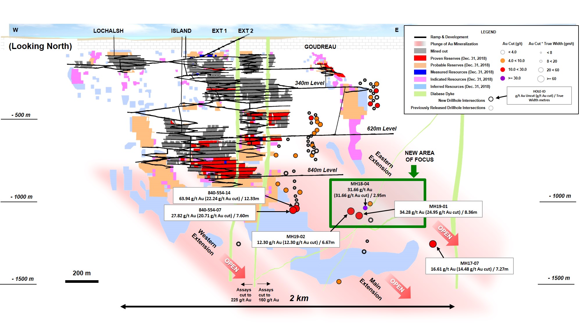 Figure 1 - Island Gold Mine Longitudinal.png