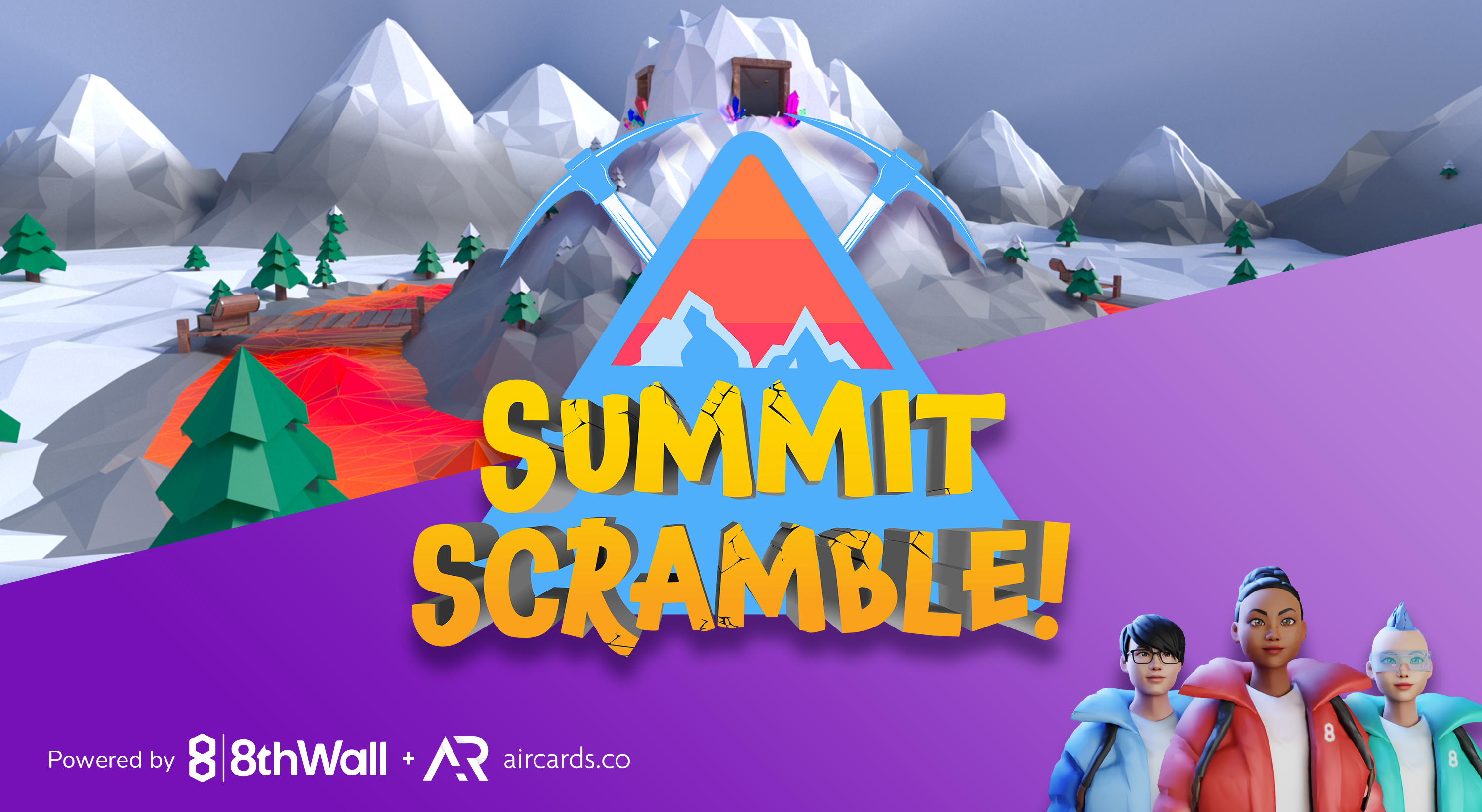 The world's first cross-platform immersive web game can be played simultaneously on iOS and Android smartphones, laptop and desktop computers, and AR and VR headsets.