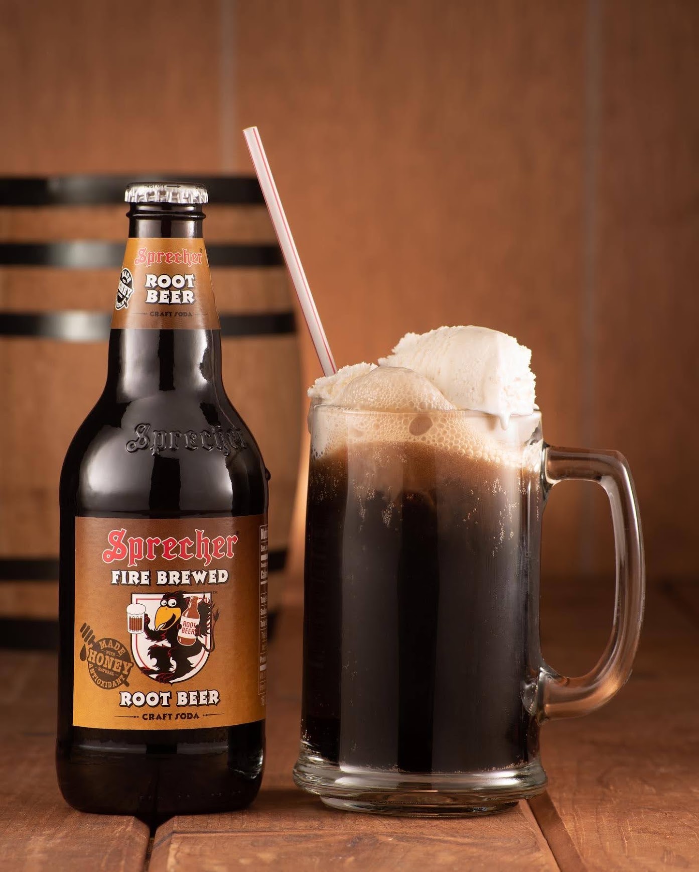 Sprecher Root Beer Float