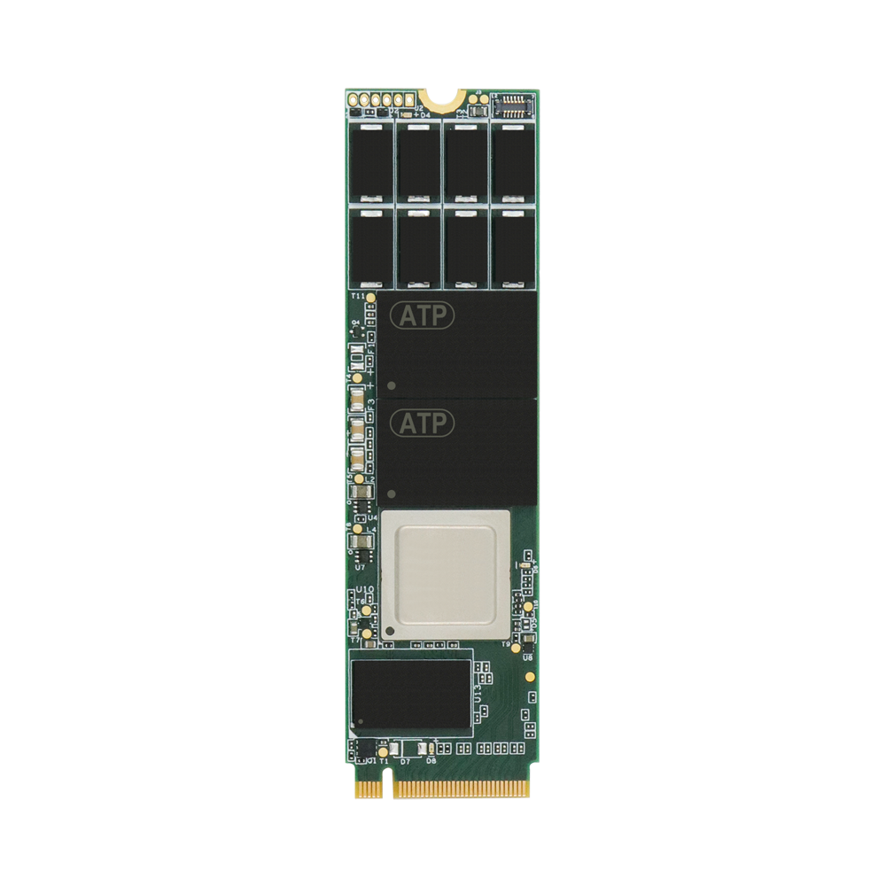 ATP Electronics Launches Industrial 176-Layer PCIe Gen 4 x4 M.2 U.2 SSDs Offering Excellent RW Performance 7.68 TB Highest Capacity