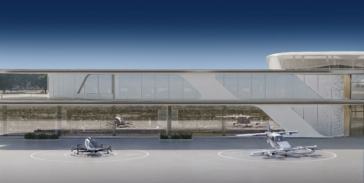 EHang Introduces VT35, a Next-Generation Long-Range Pilotless Passenger eVTOL