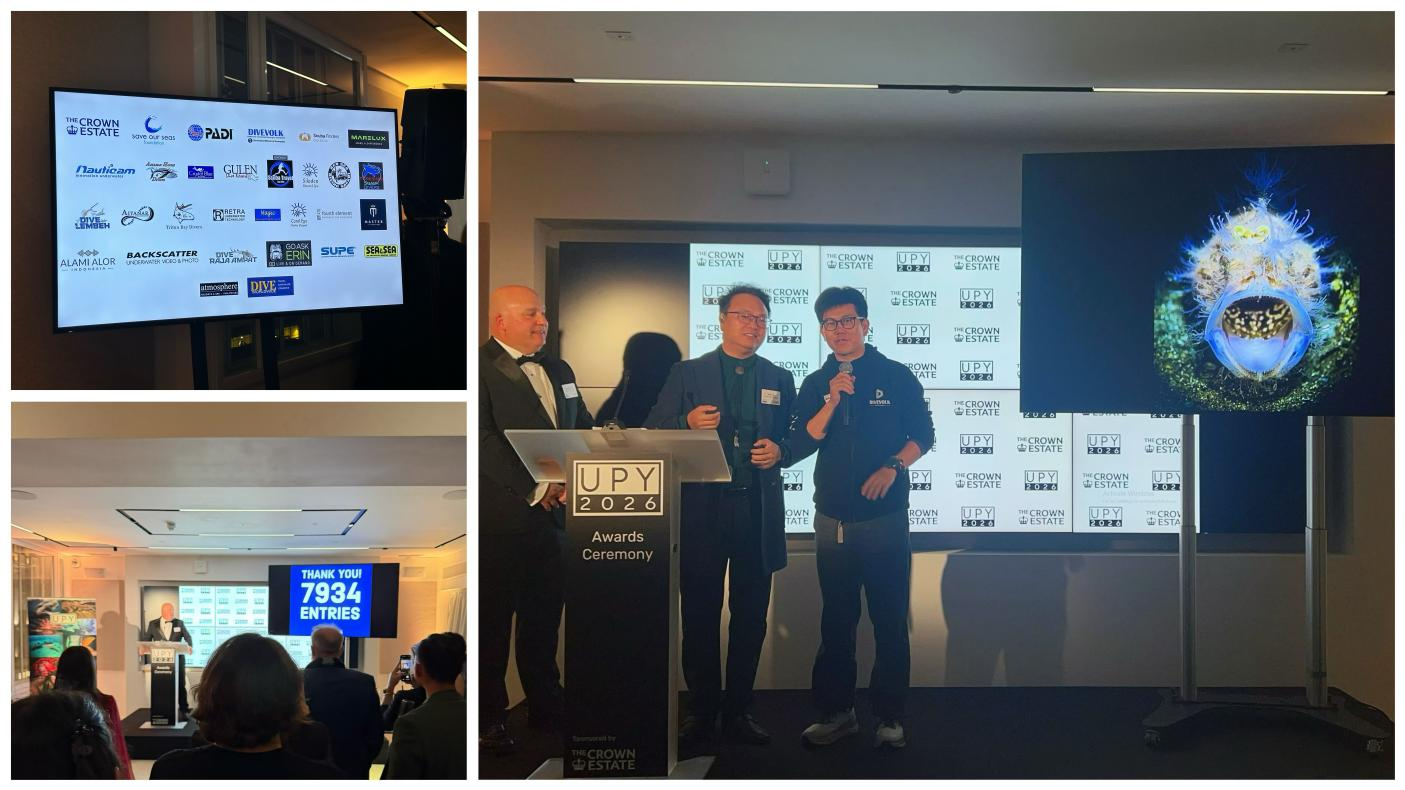 the scene at the UPY 2026 official awards ceremony