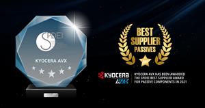 KYOCERA AVX Earned a 2021 SPDEI Award for Exceptional Performance in the Passive Components Industry