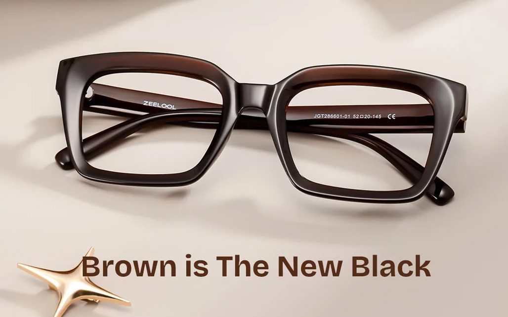 ZEELOOL brown frames