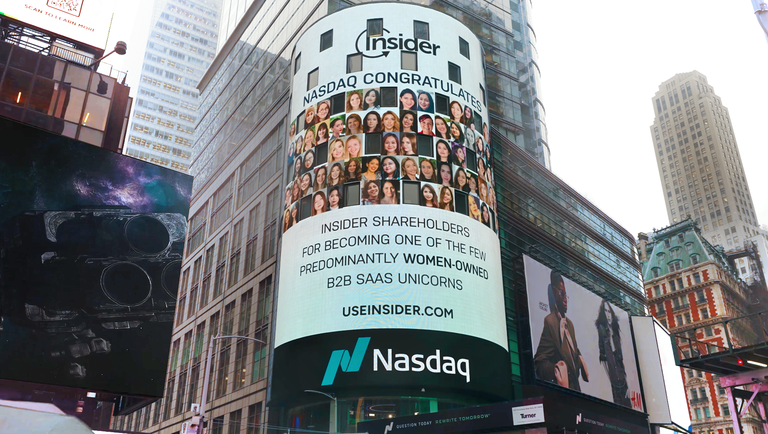 NASDAQ Celebrates Insider Shareholders For Unlocking $200M USD CARR for becoming one of the few predominantly women-owned B2B SaaS unicorns to unlock $200M CARR.