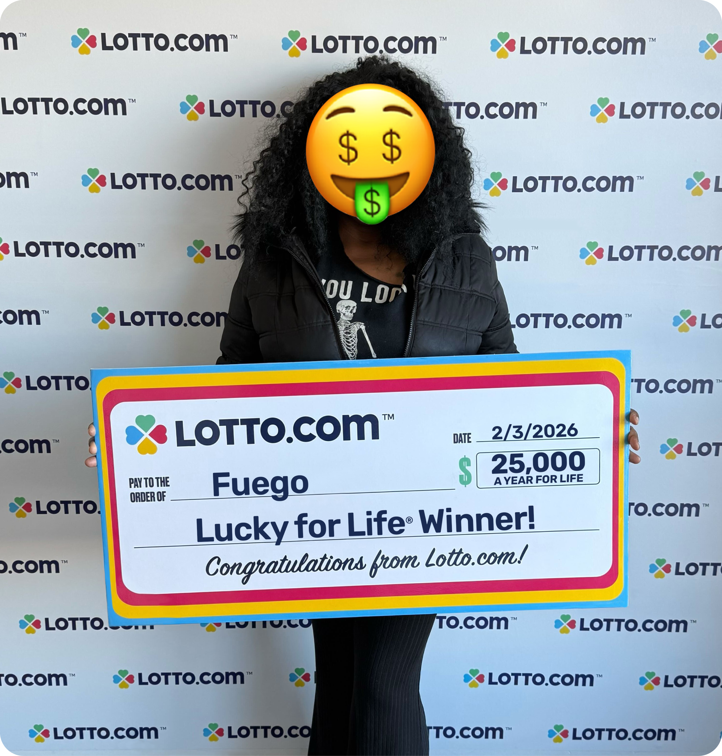 Lotto.Com™ Celebrates End of Lucky For Life® Game with $25,000‑A‑Year Big Winner