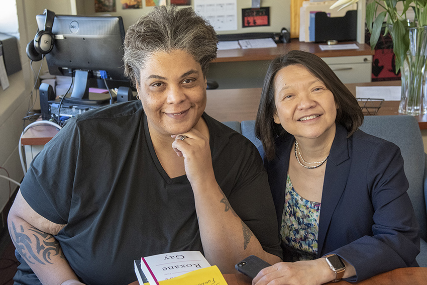 Author and Cultural Critic and President Pam Eddinger at Bunker HIll Community College