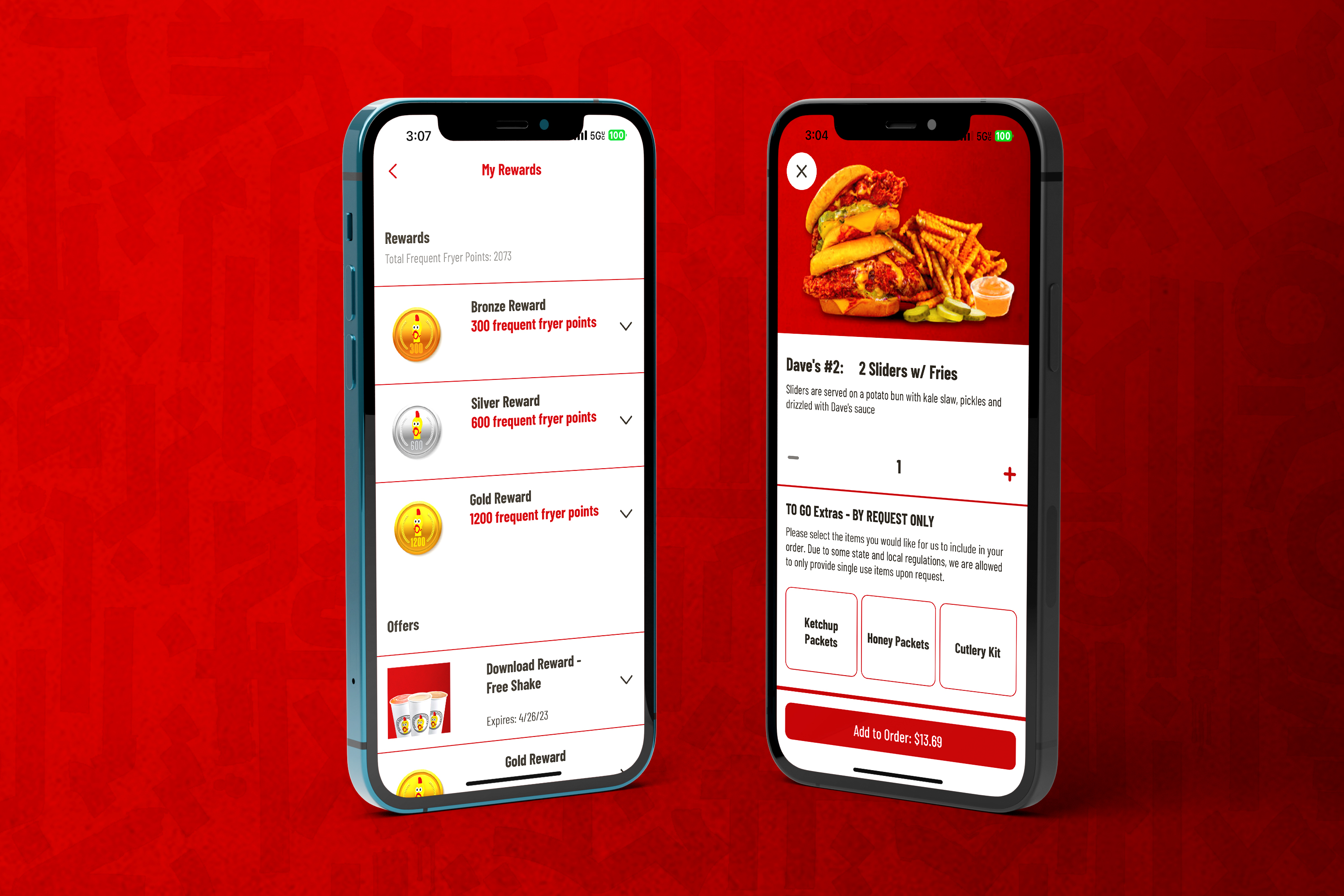 Dave's Hot Chicken App