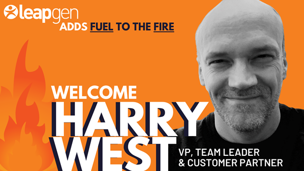 Leapgen continues to invest in key talent to fuel its strategic growth, most recently with the hire of industry expert Harry West. 
