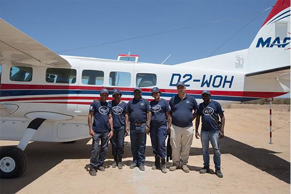 HALO Team with MAF in Angola