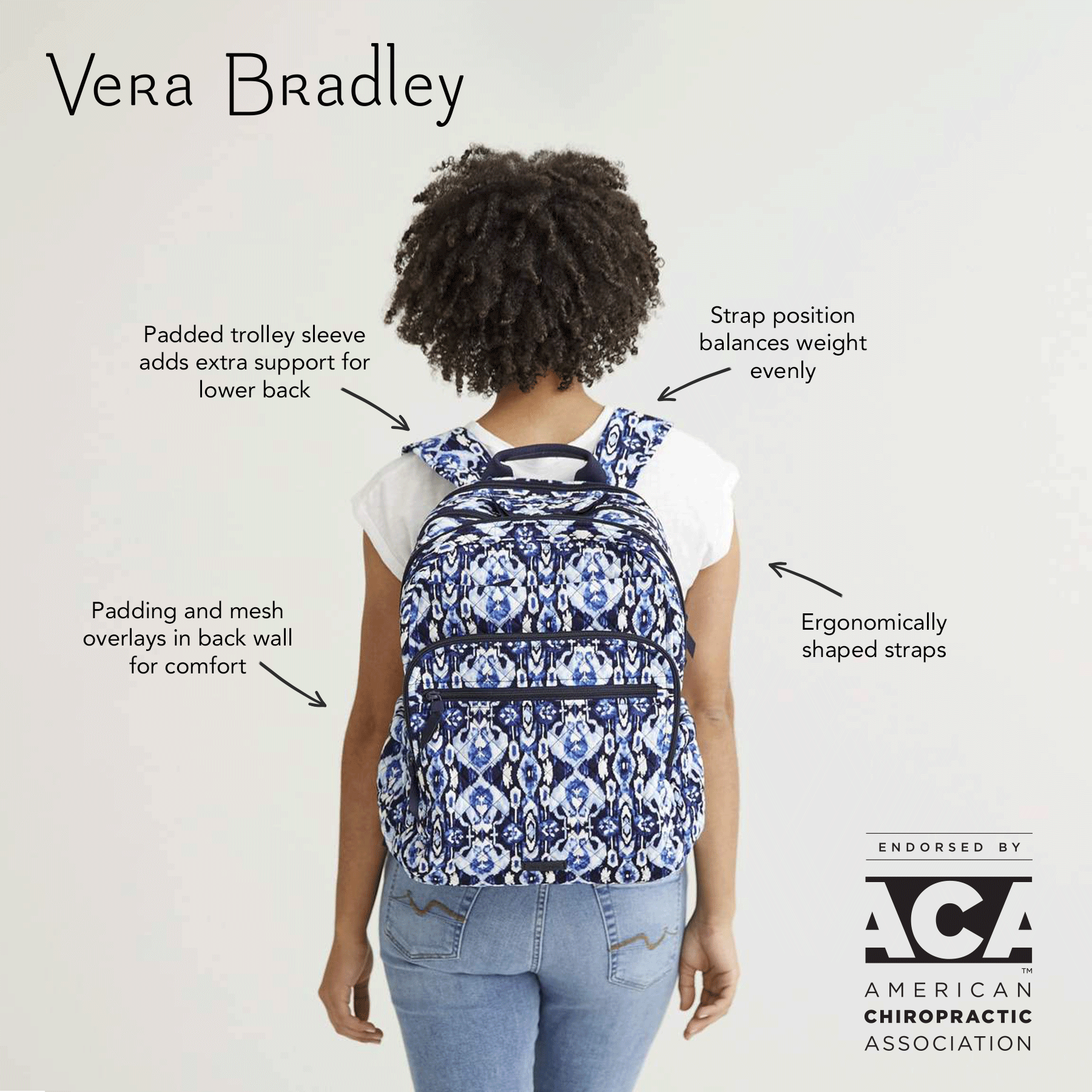 Vera bradley backpack outlet designs