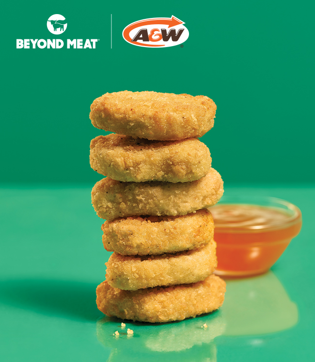 A&amp;W Beyond Meat Nuggets