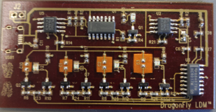 20-layer embedded capacitor timing PCB