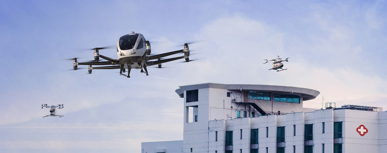 EHang to Demonstrate Medical Air Mobility via Participation in EU-supported SAFIR-Med Project