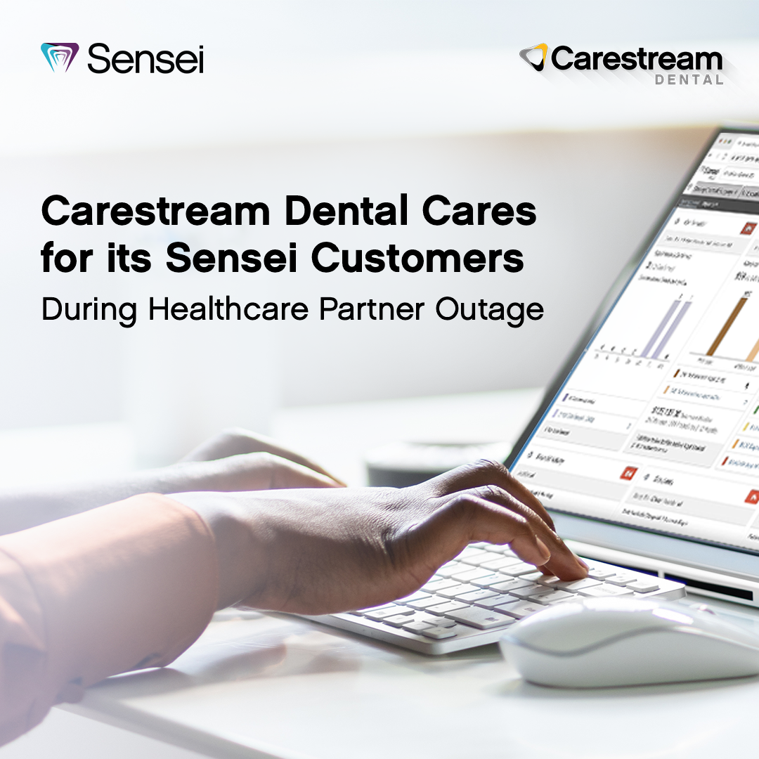 Carestream Dental sprang into action to make sure users of its Patient Solutions, or eServices, could conduct business as usual