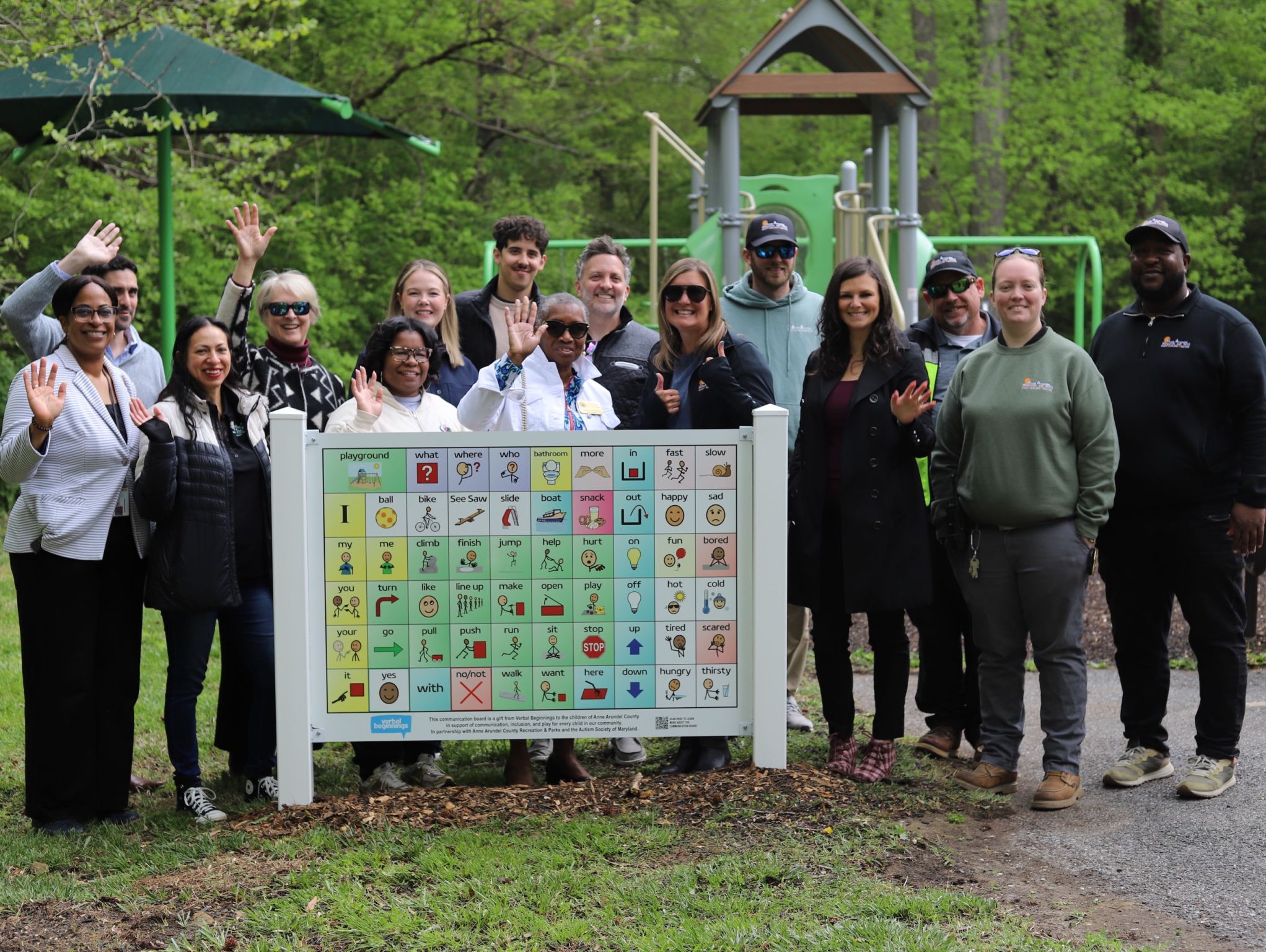 Communication Board Unveiled by Verbal Beginnings