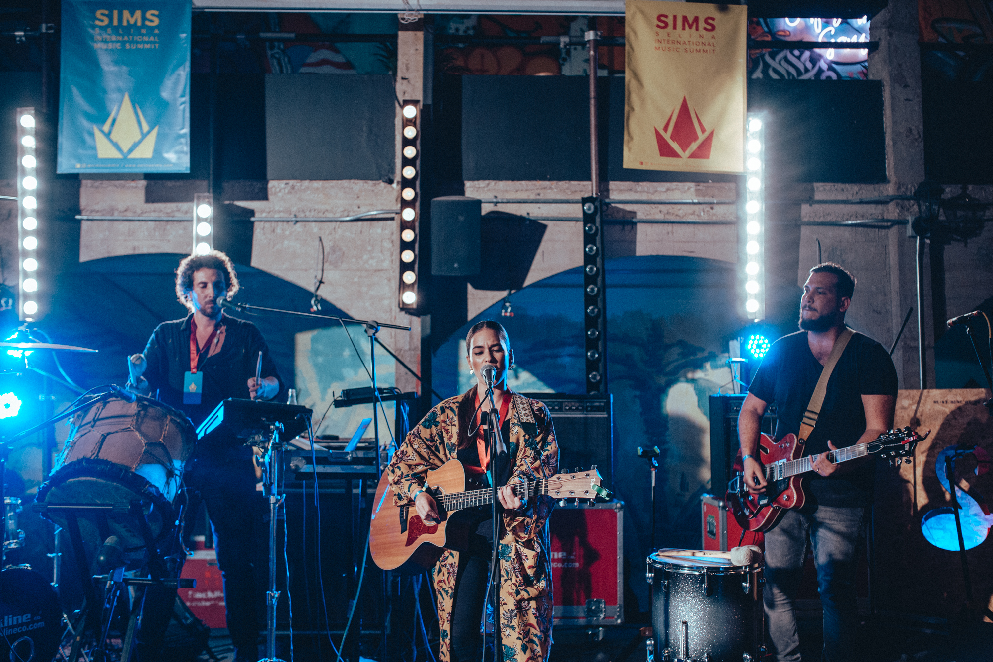 Local Artist Performance at Selina's annual SIMS Event in Medellin 