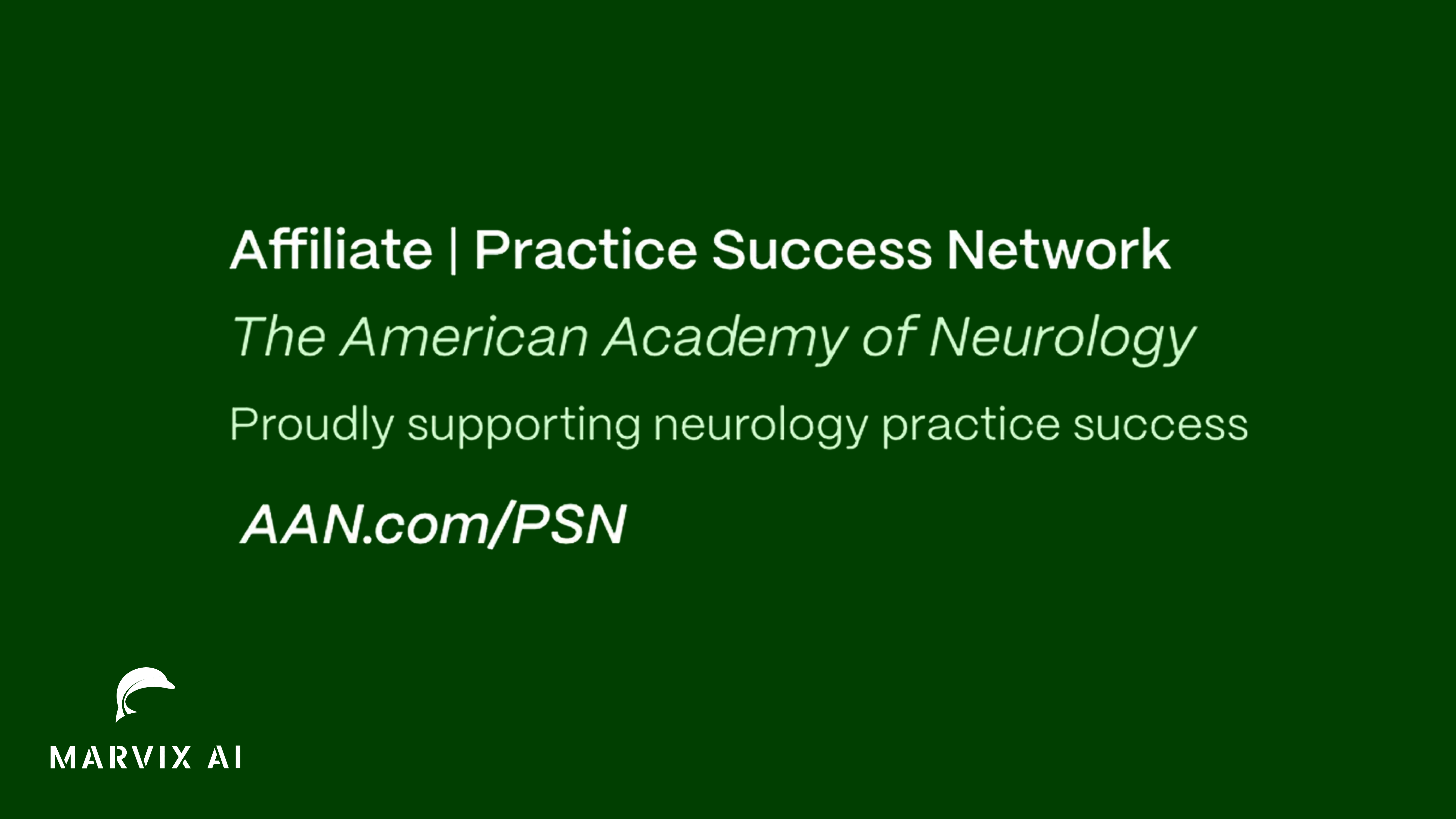 American Academy of Neurology onboards Marvix AI to its Practice Success Network to bring ambient AI to thousands of neurologists