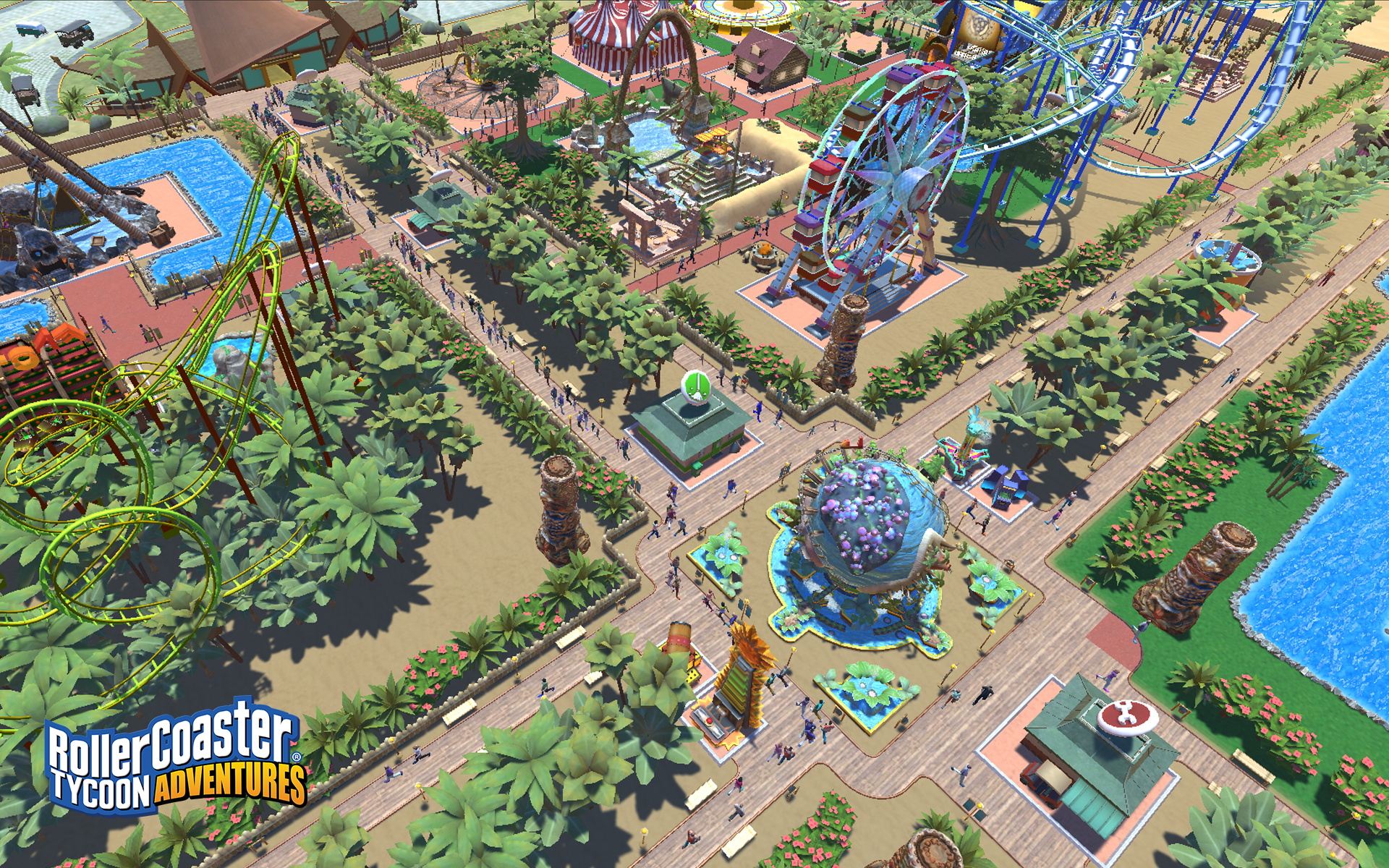 Rollercoaster Tycoon Adventures Review - Review - Nintendo World Report