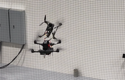 The first known air-to-air interdiction using Wrap's patented non-lethal BolaWrap® entanglement system.