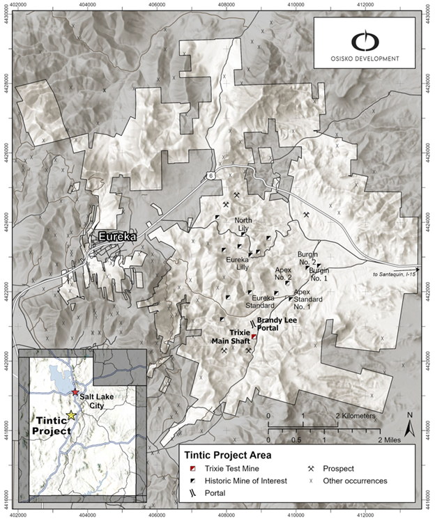 Figure 1: Trixie Project Area