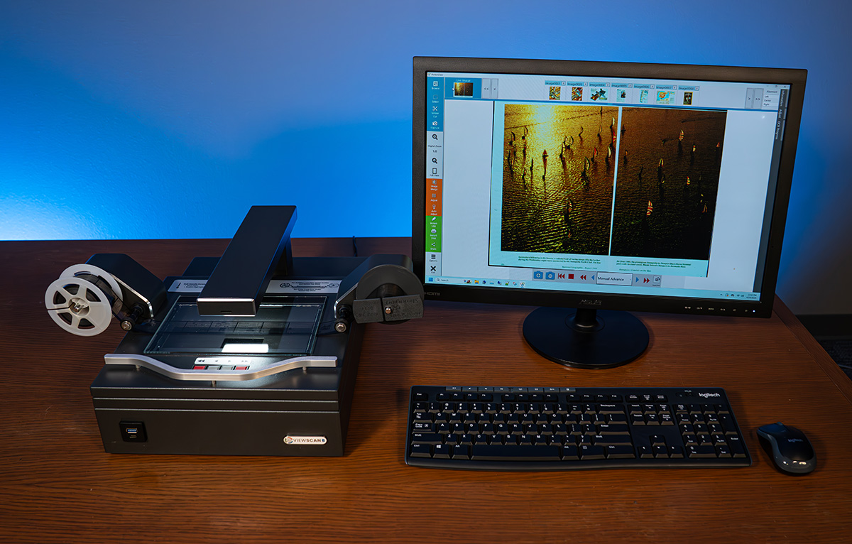 ViewScan 5 microfilm reader