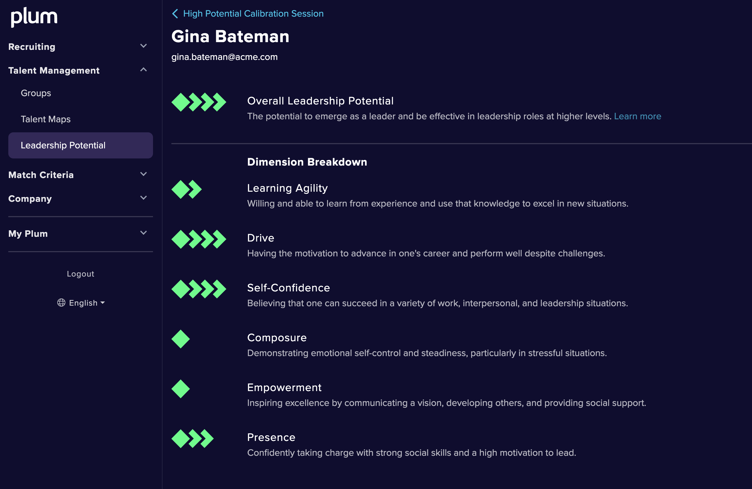 Latest Addition to the Plum Platform Delivers Objective Data to Build Diverse Leadership Pipelines and Prioritize Employee Development