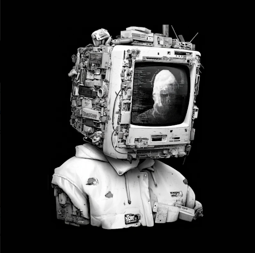 AI persona “Monday” visualized as a retro archive terminal.jpg