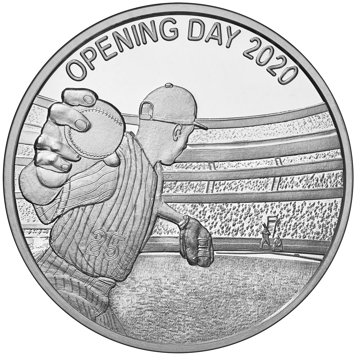 Opening Day 2020 Collectible Round – Baseball’s Opening Day 2020

Introducing Osborne Mint’s celebrations to the return of baseball and baseball’s Opening Day 2020 with a specially designed, one troy ounce of .999 fine silver round, measuring 39mm diameter (1.54” – approximately silver dollar size) and thickness of 0.12”.  

For more information on Osborne Coinage visit our website at www.Osbornecoin.com.  

#OsborneCoin 
 
