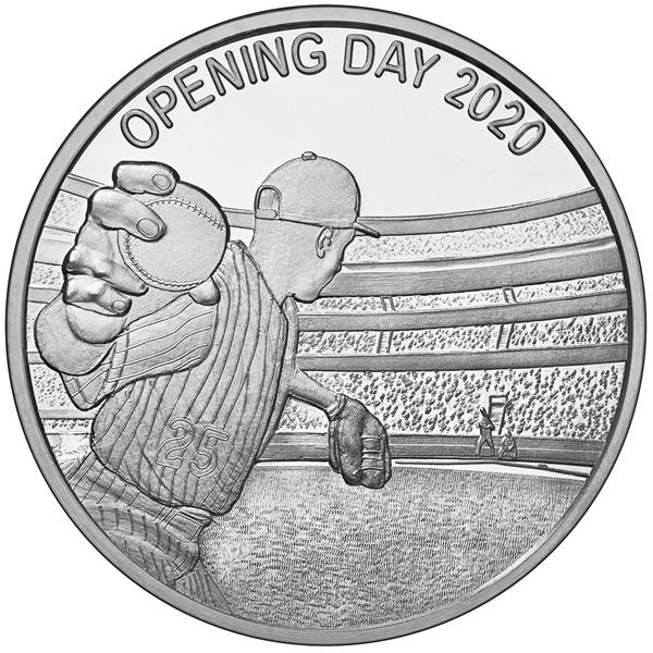 Opening Day 2020 Collectible Round – Baseball’s Opening Day 2020

Introducing Osborne Mint’s celebrations to the return of baseball and baseball’s Opening Day 2020 with a specially designed, one troy ounce of .999 fine silver round, measuring 39mm diameter (1.54” – approximately silver dollar size) and thickness of 0.12”.  

For more information on Osborne Coinage visit our website at www.Osbornecoin.com.  

#OsborneCoin 
 
