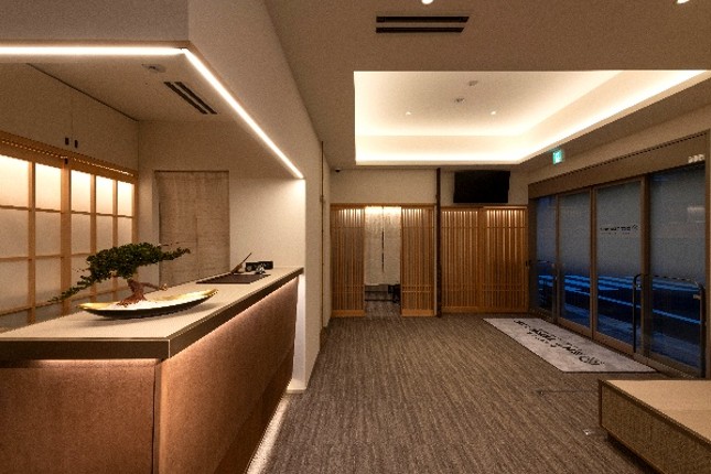 Reception area of ENT TERRACE ASAKUSABASHI (Source: Lead Real Estate)