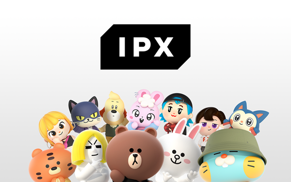LINE FRIENDS announces new corporate name 'IPX' as a Digital IP Platform