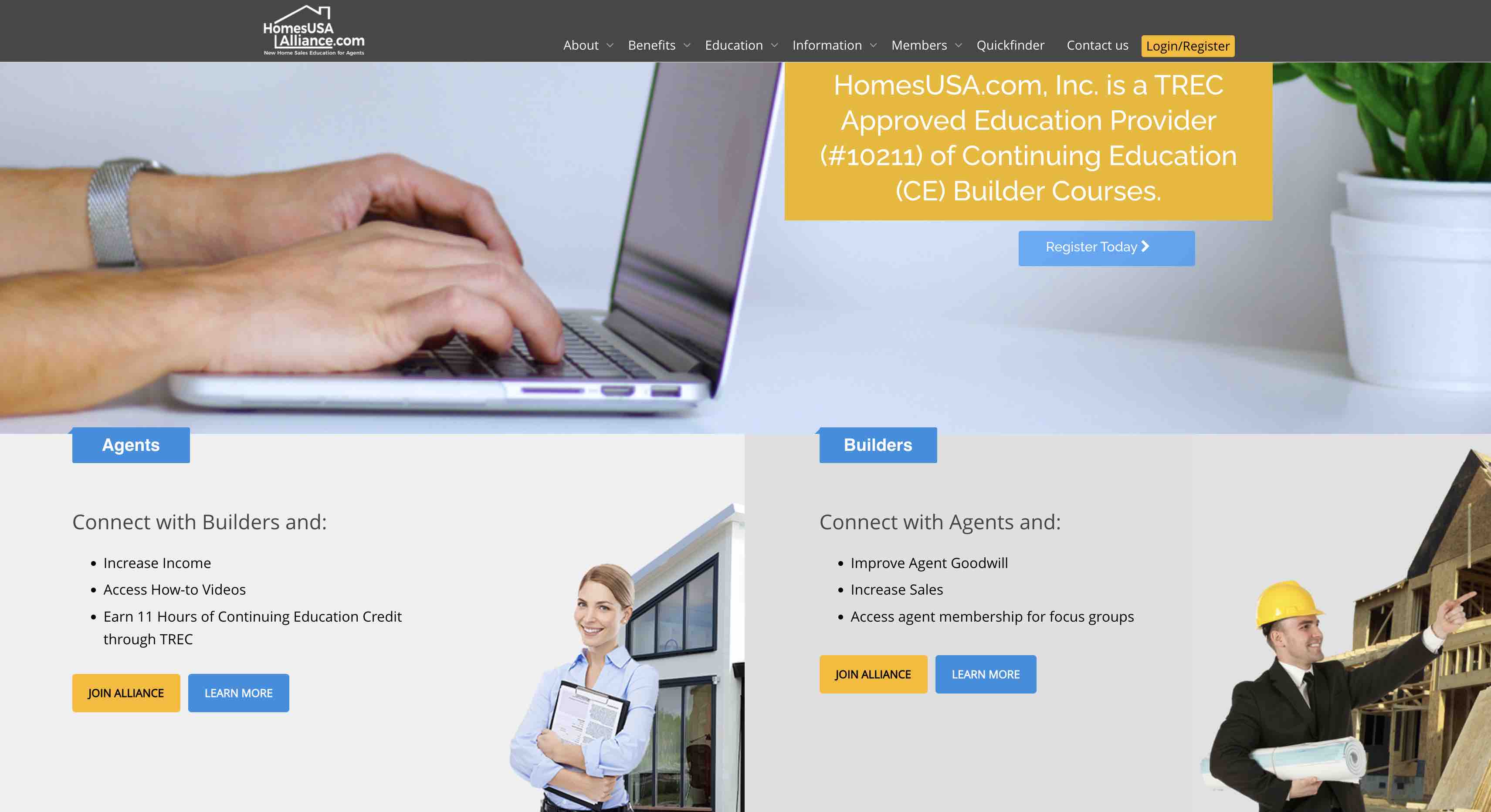 HomesUSA Alliance Website