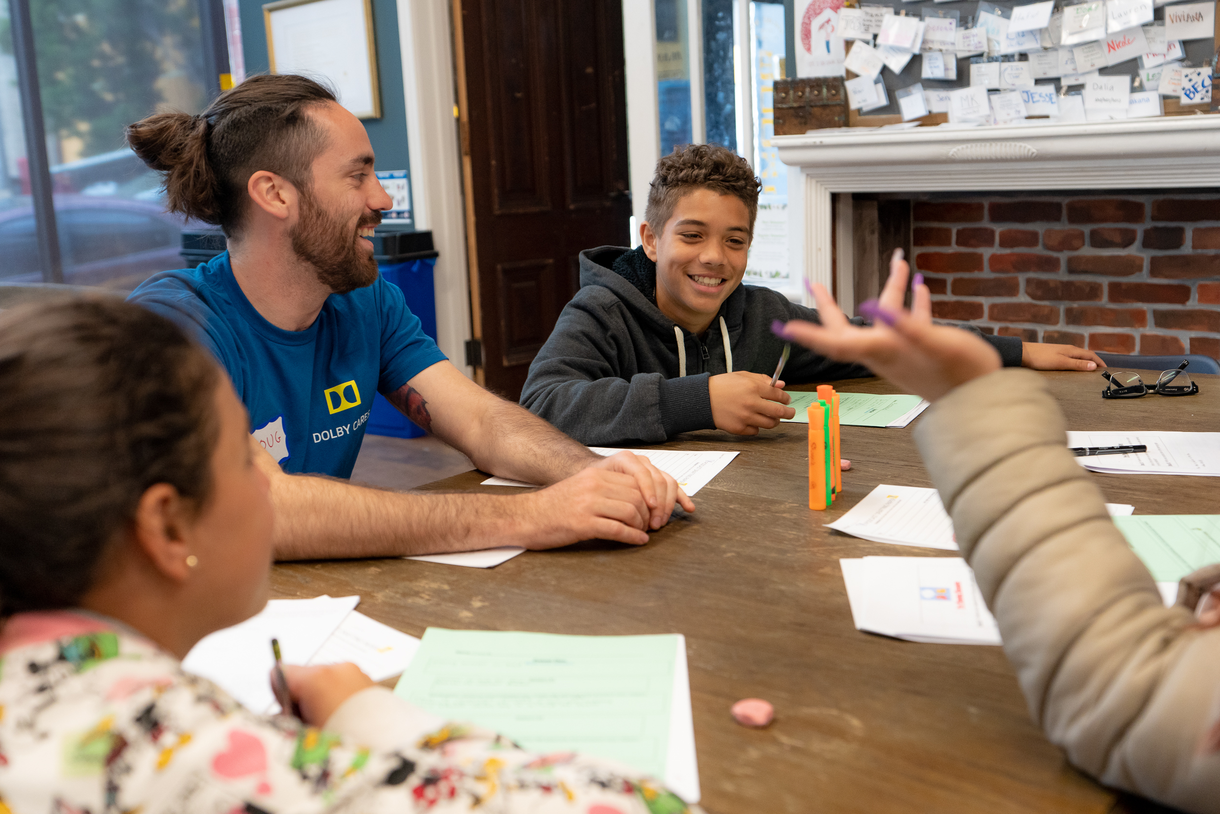 2019 Dolby Cares Day at 826 Valencia Tenderloin Center